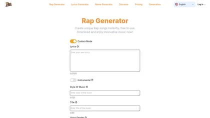 Rap generator